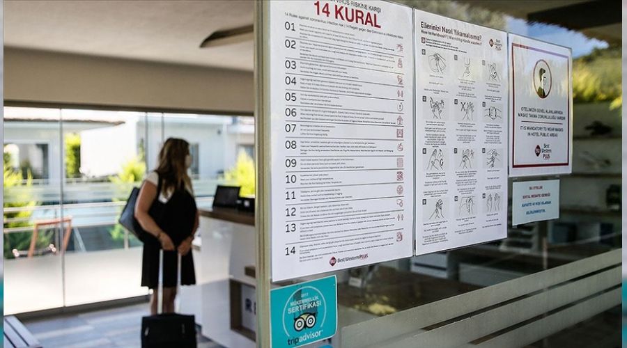 Trkiye'de sertifikal konaklama tesisi says 5 bini at
