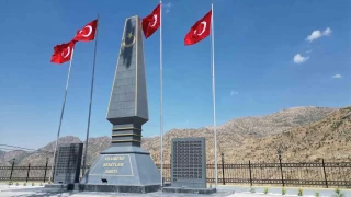 Uludereli 154 şehidin ismi anıt üzerinde yaşatılıyor