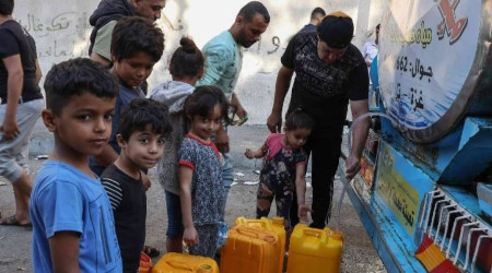 UNICEF: Gazze'de su tükendi, çocuklar kirli suları kullanmak zorunda