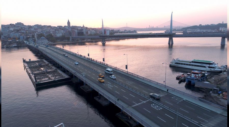 Unkapanı Köprüsü, yeniden trafiğe açıldı