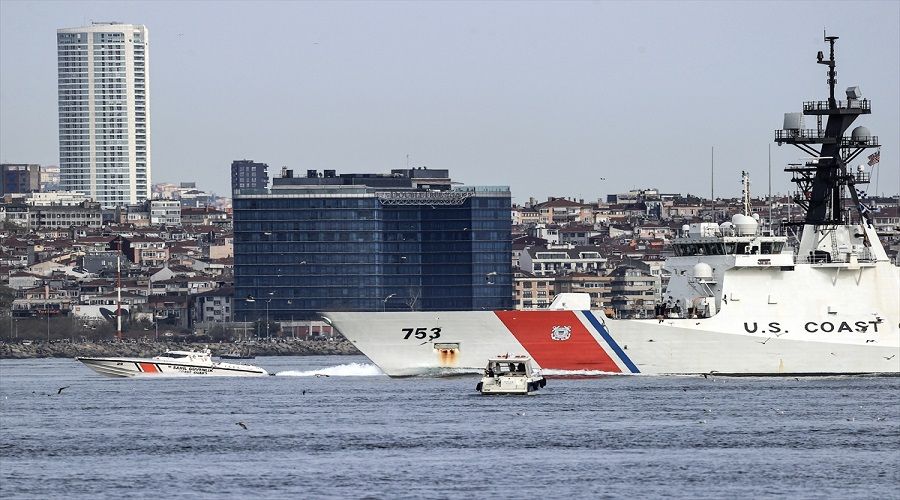 'USCGC Hamilton' stanbul Boaz'ndan geti