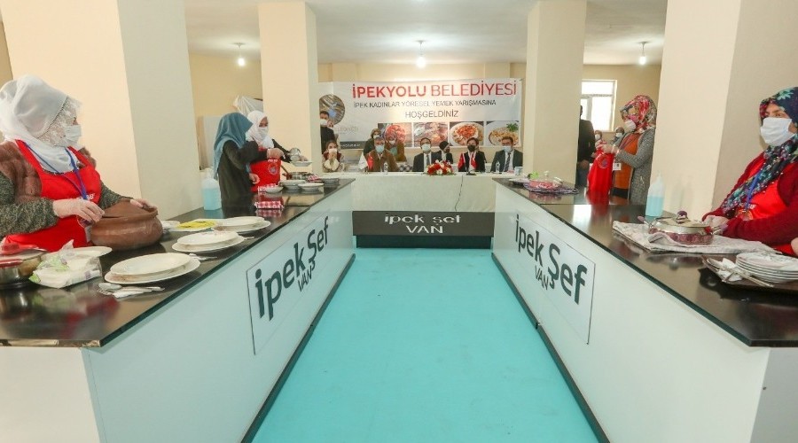 Van'da y�resel yemek yar��mas�