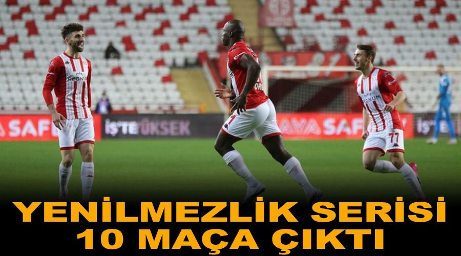 Yenilmezlik serisi 10 ma�a ��kt�