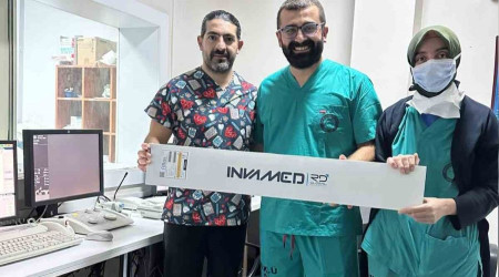 Yerli üretim yapay damar hayat kurtardı