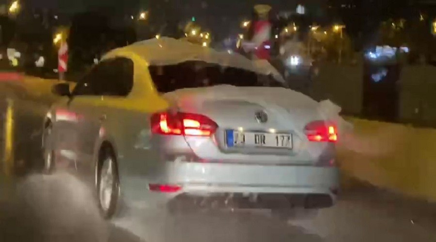 Yolda doluya yakalanırsam düşüncesi!