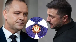 Zelenskiy'e �devlet ni�an� �oku