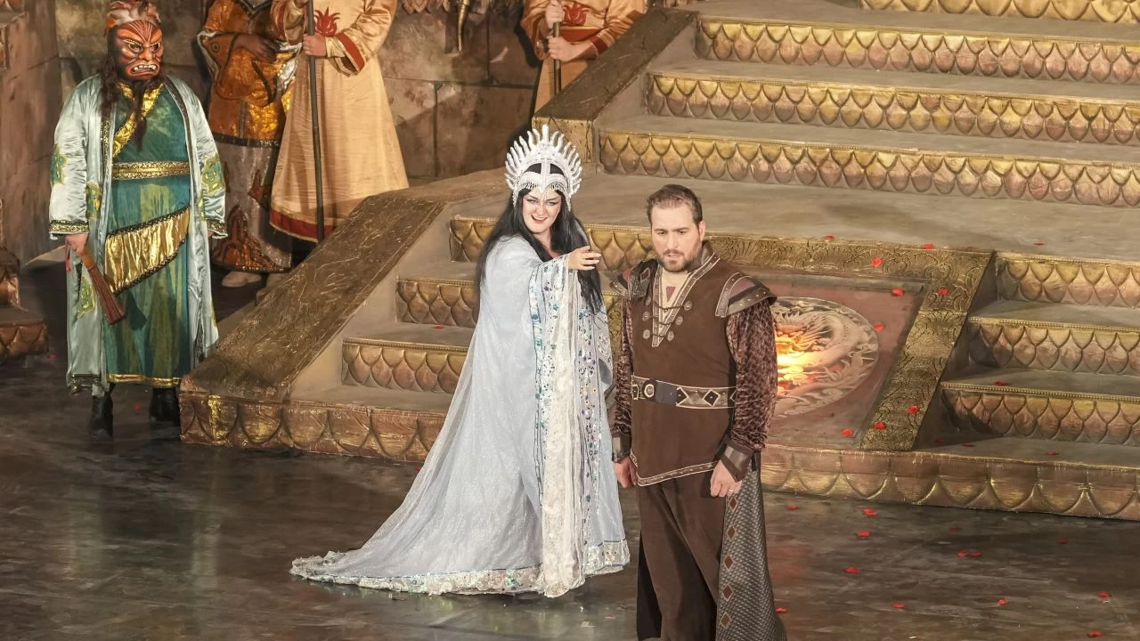 32. Uluslararası Aspendos Opera ve Bale Festivali "Turandot" ile perde açtı