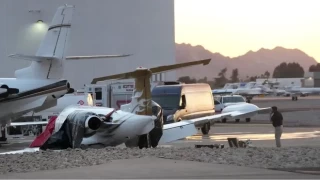ABD'de 2 jet karada çarğıştı: 1 ölü, 4 yaralı