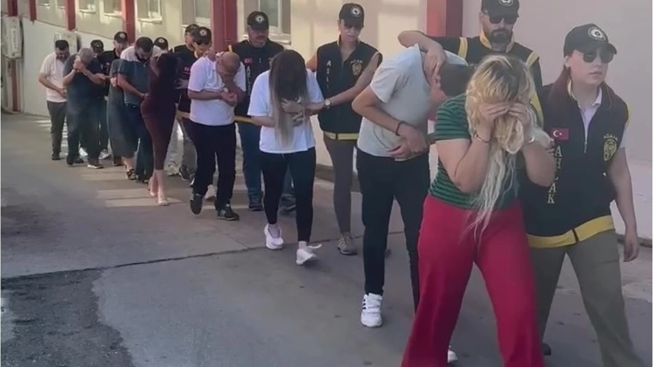 Adana'da fuhu ebekesine operasyon: 14 tutuklama