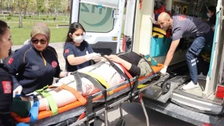 Aksaray'da 28 yaşındaki yaralı halde bulundu
