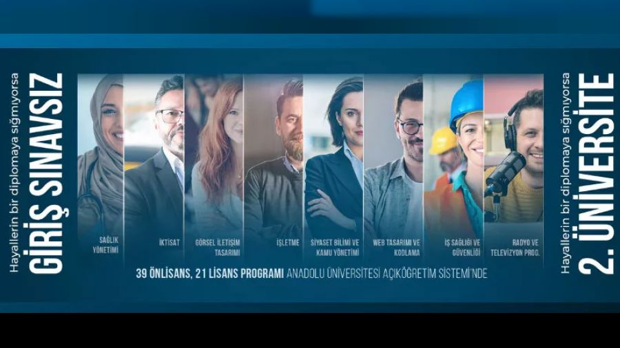 Anadolu niversitesi'nden ikinci niversite iin ar