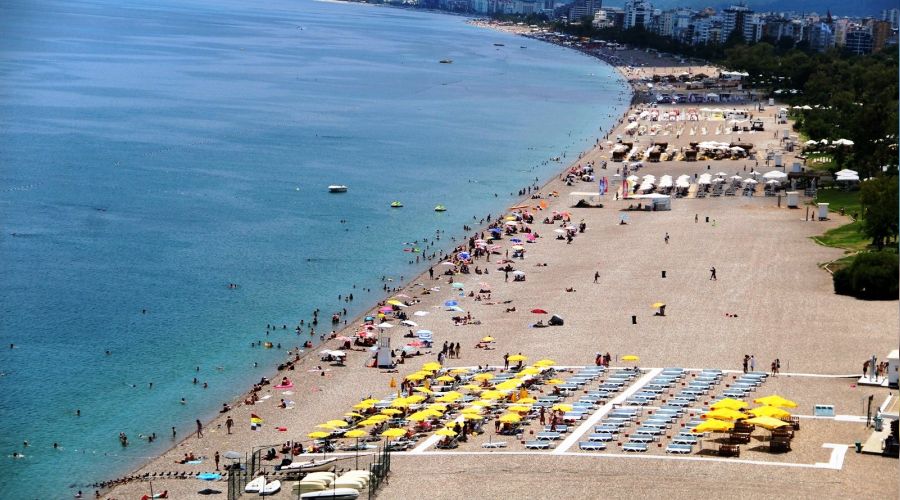 Antalya'da termometreler 43'� g�sterdi