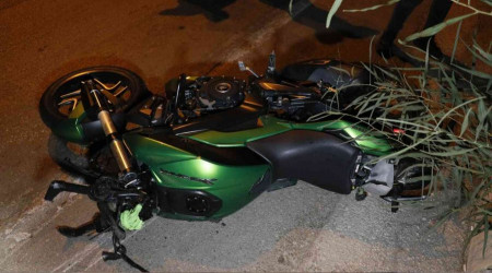 Arkadaşının motosikletiyle hayatını kaybetti
