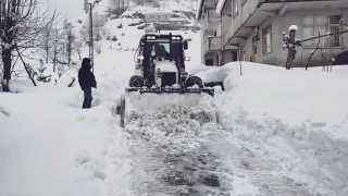Artvin'de eğitime kar engeli