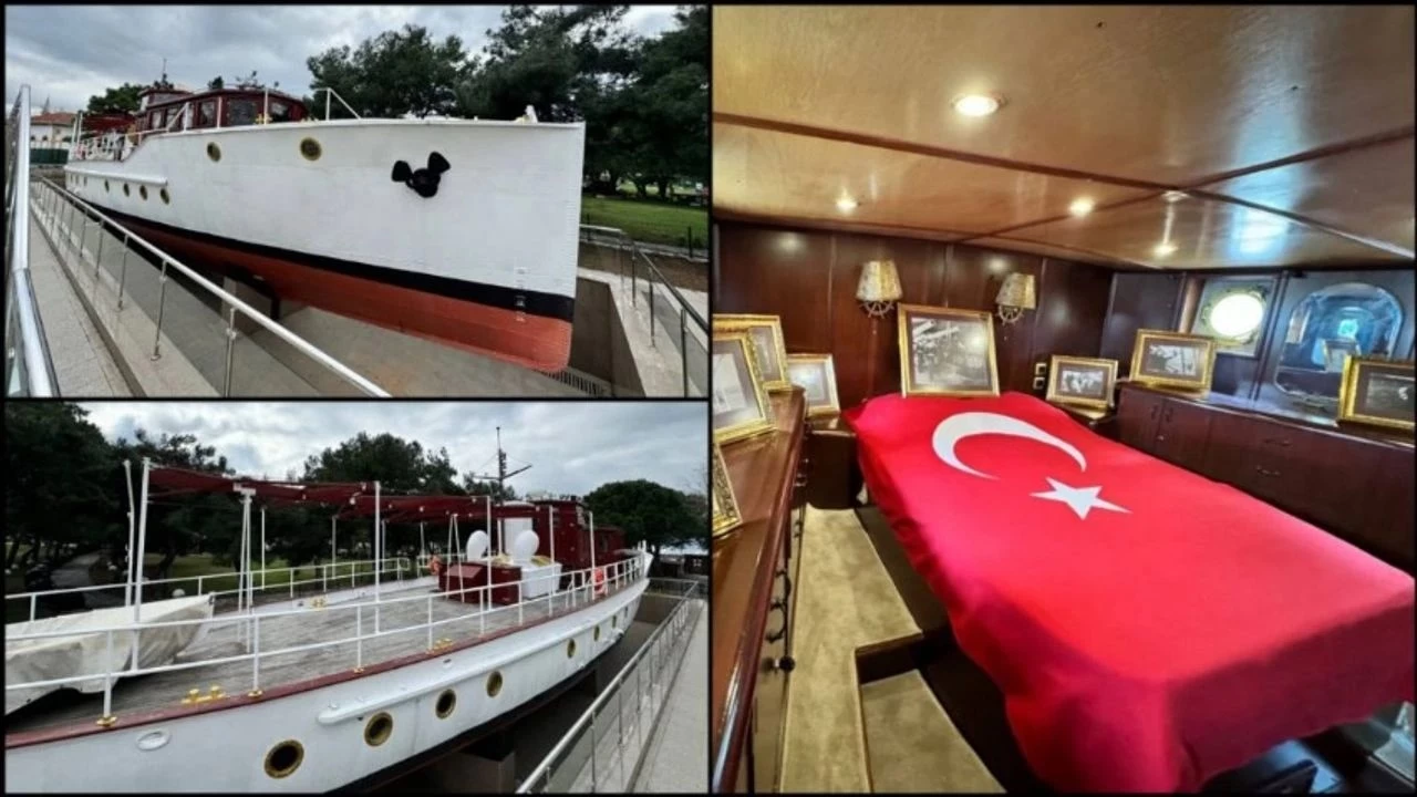 Atatrk'n gezi teknesi