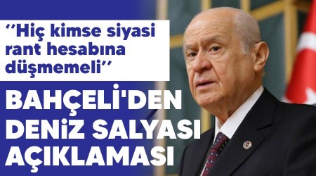 Baheli'den Deniz salyas aklamas