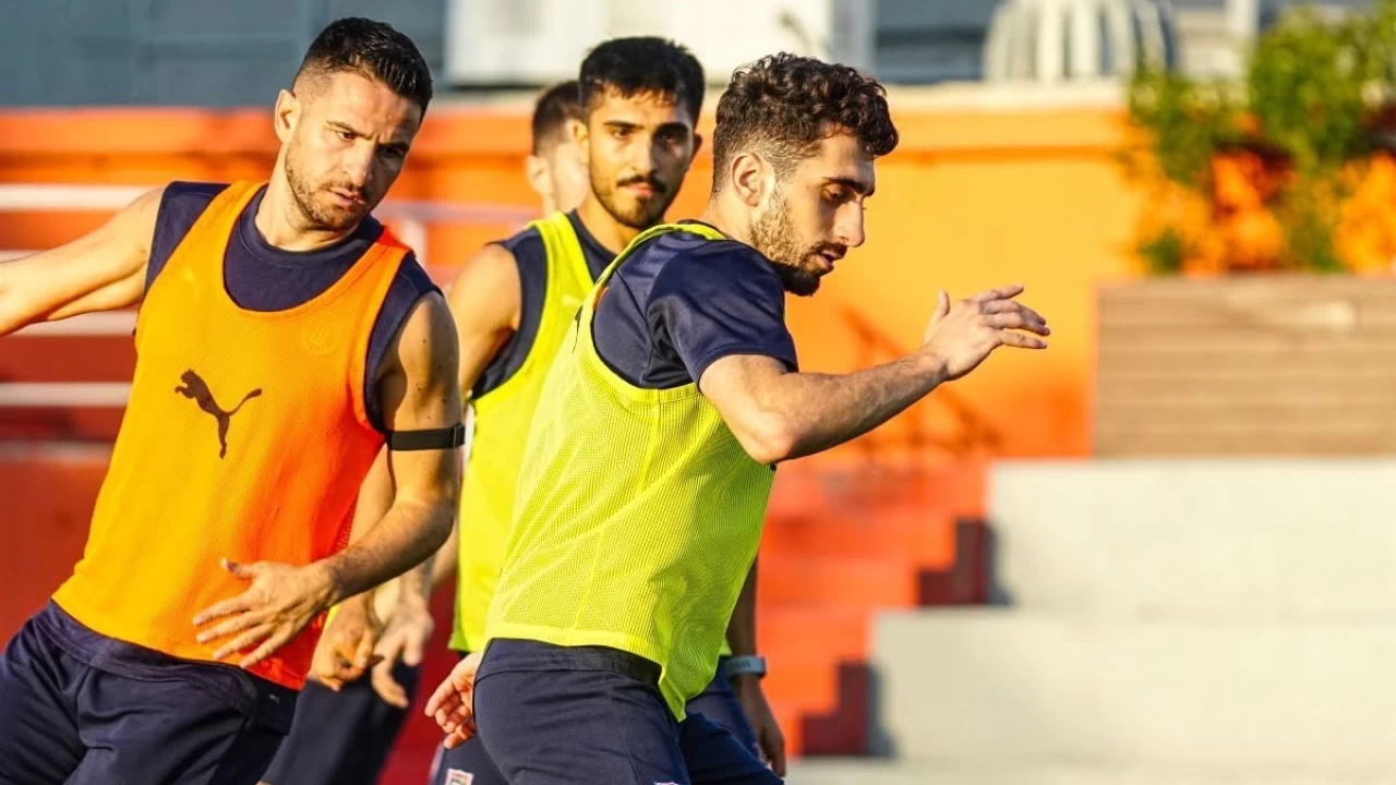 Başakşehir, Viking maçı hazırlıklarını sürdürdü