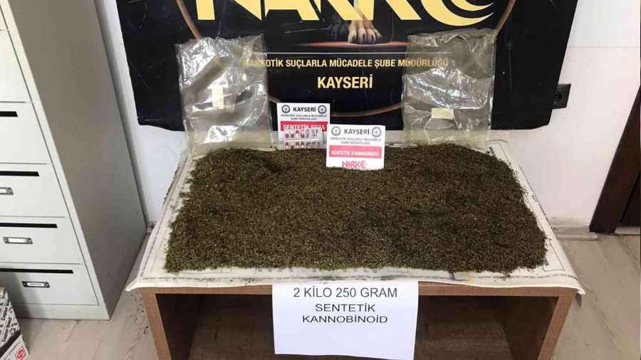 Bebek bezi içerisinde uyuşturucu ticareti