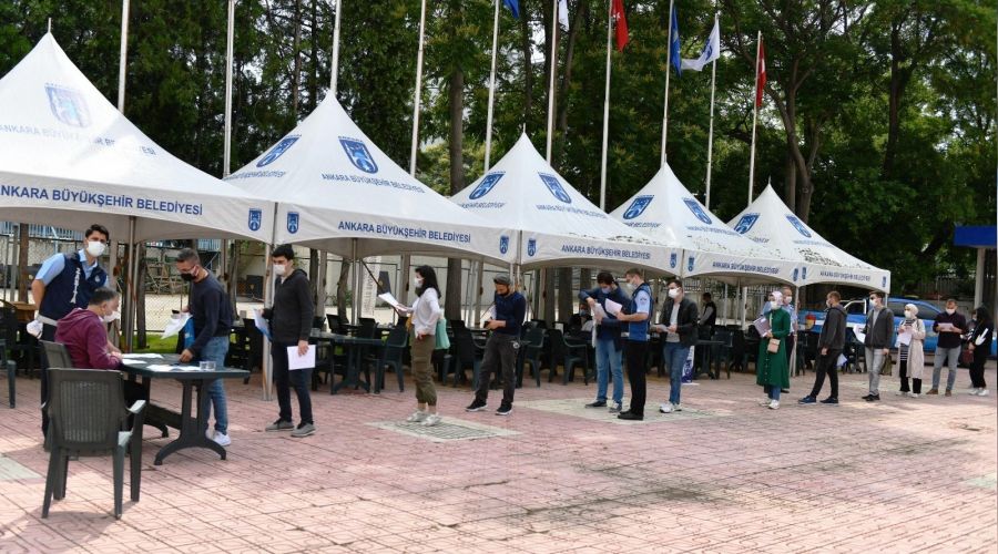 Belediyenin 250 zabıta memur alımına yoğun ilgi