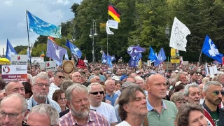 Berlin'de on binlerce kiiden 'Gazze'de Soykrm Durdurun' ars