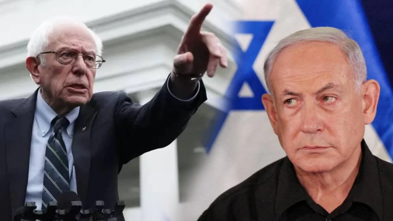 Bernie Sanders'tan Netanyahu'ya sert yan�t, Gazze g�sterilerine destek