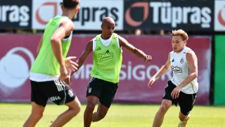 Beşiktaş, St. Patrick maçı hazırlıklarına devam etti