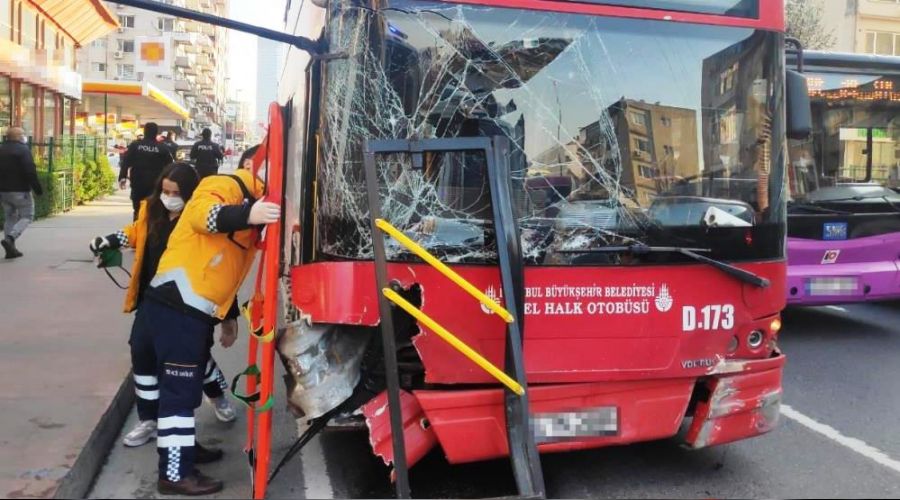 Beşiktaş'ta feci kaza