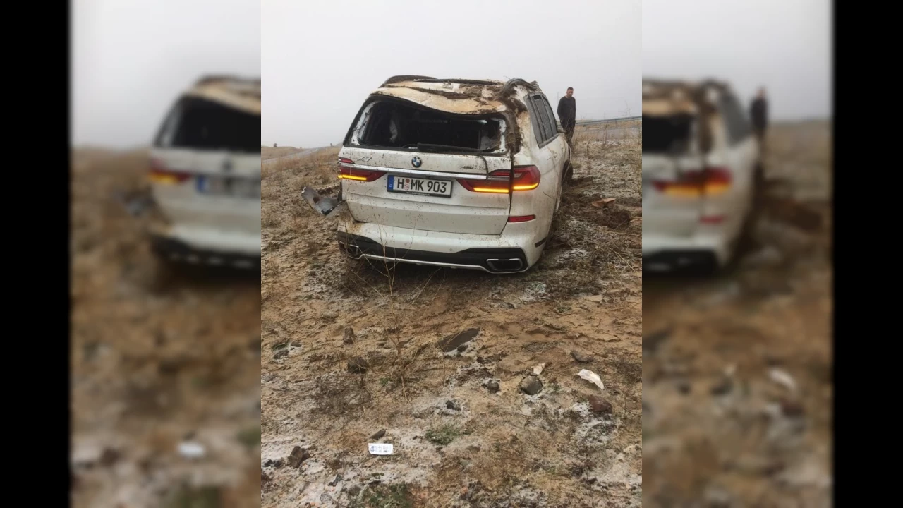 Bingöl'de cip takla attı: 2 yaralı