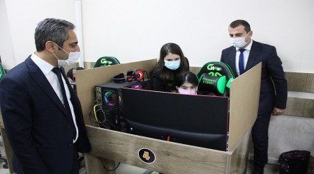 Bismil'de internet kafeler EBA oldu