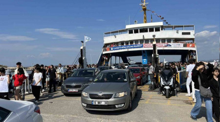 Bozcaada, Kurban Bayramı'nda dolup taştı