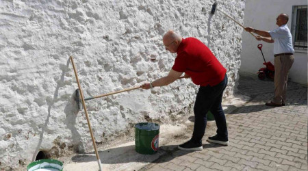 Çevre gününde 30 ton kireç dağıtıldı