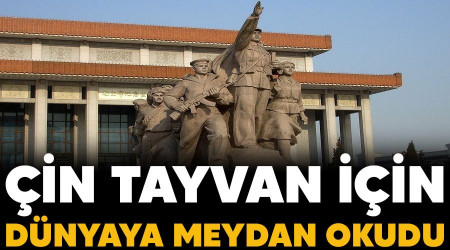 in, Tayvan iin dnyaya meydan okudu