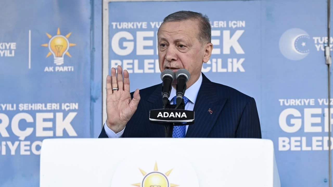 Cumhurbaşkanı Erdoğan, Adana mitinginde konuştu