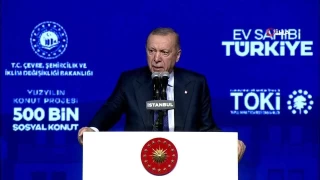 Cumhurbakan Erdoan, "Yzyln Konut Projesi"ni anlatt