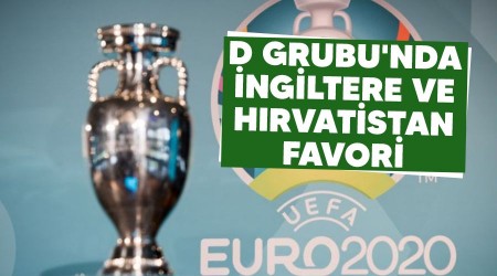 D Grubu'nda İngiltere ve Hırvatistan favori