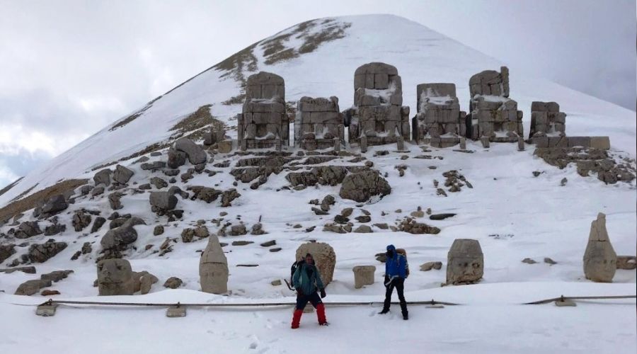 Da�c�lar Nemrut Da�� zirvesine ��kt�