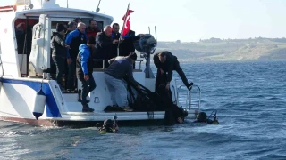 Denizlerde 112 bin futbol sahası büyüklüğünde hayalet ağ temizlendi