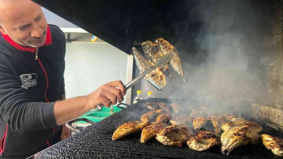 Diyarbak�r'da ci�er ve kebab�n yerini bal�k ald�