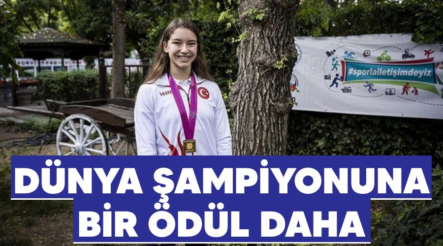 Dünya şampiyonuna bir ödül daha