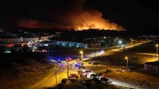 Edirne'de alevlerin evlere sramasna ramak kald