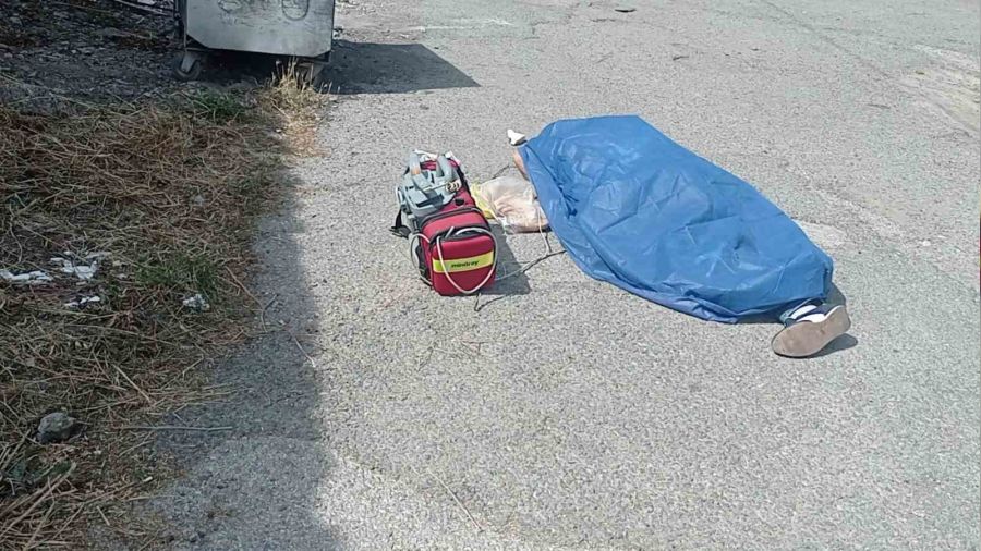 Edremit'te ölüm, evine ekmek götürürken yakaladı