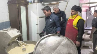 Ekmek f�r�n�ndaki g�r�nt� ekipleri harekete ge�irdi