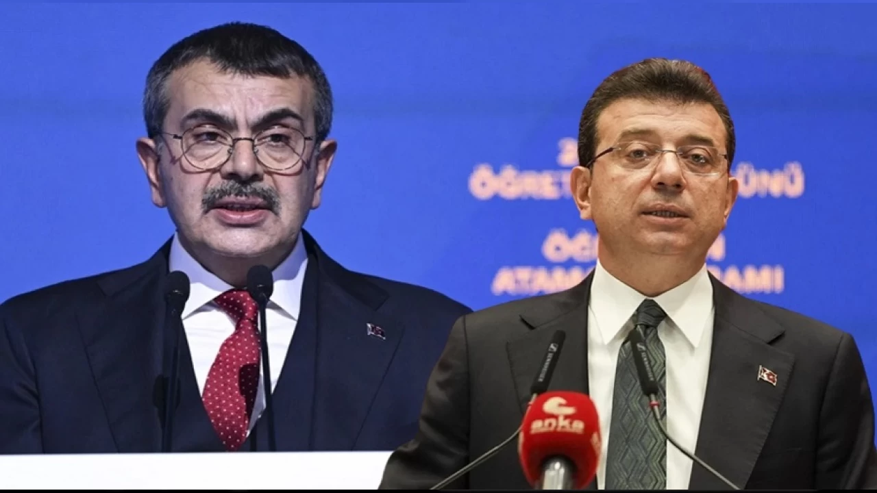 Ekrem İmamoğlu Yusuf Tekin'e sert karşılık