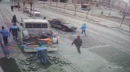 El freni çekilmeyi unutulan araç paniğe neden oldu