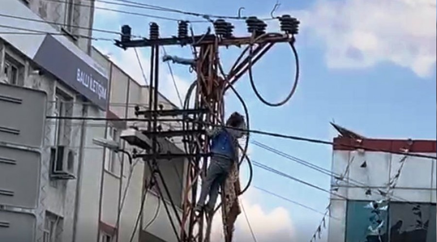 Elektrik dire�inde �l�m kal�m sava��   