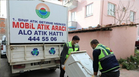 Elektronik atıklar evlerden toplanacak