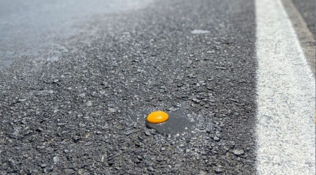 Erdek'te asfaltta yumurta pişirdiler