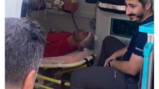 Falezlerdeki manzara keyfi hastanede son buldu