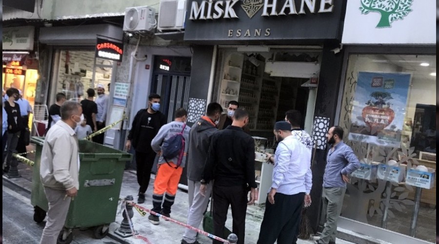 Fatih'te iş yerinde patlama