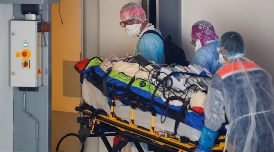 Fransa'da �l� say�s� 8 bini ge�ti   